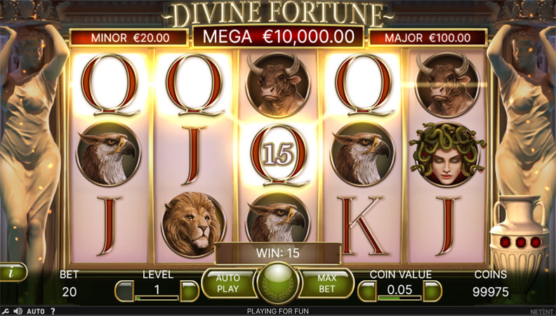Divine Fortune joc demo