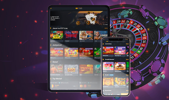 Frank casino pntru tablete și telefoane
