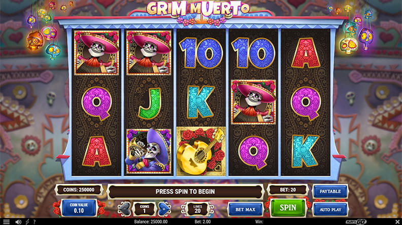 Grim Muerto joc demo