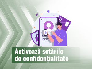 Un personaj care setează sisteme de autentificare pe telefon.