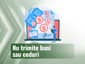 Un bărbat care face tranzacții financiare în fața unui ecran de telefon.