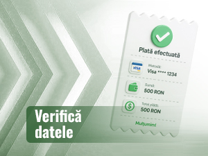 O animație cu o chitanță de plată la un cazinou online