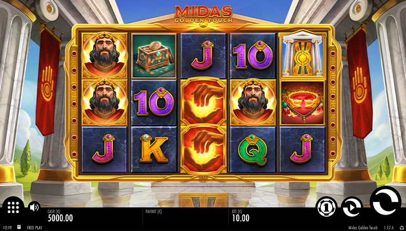 Midas Golden Touch joc demo