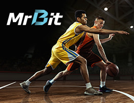 O scena de Baschet și logo-ul Mr Bit