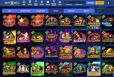Baumbet Casino selecția de jocuri