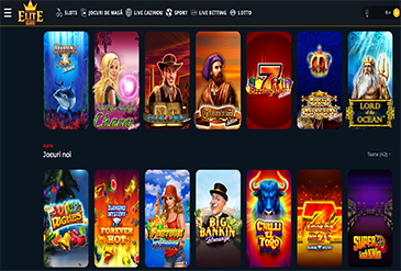 Elite Slots Casino pagina de pornire