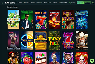 Excelbet Casino selecția de sloturi
