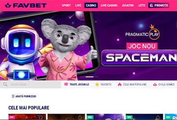 Pagina de pornire Favbet Casino