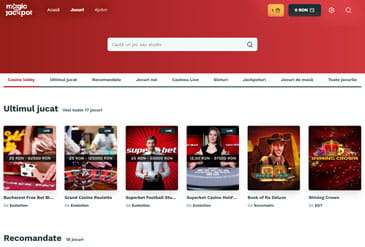 MagicJackpot casino pagina de pornire