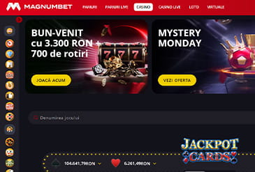 Magnumbet Casino pagina de pornire
