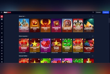 Oferta de jocuri NetBet Casino