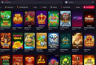 Oferta de jocuri MaxBet Casino