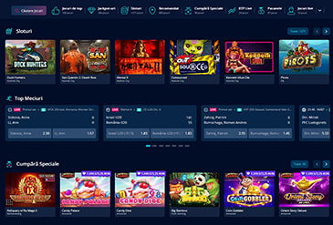 Prima pagină la Mr Bit Casino