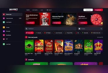 Prima pagină la MaxBet
