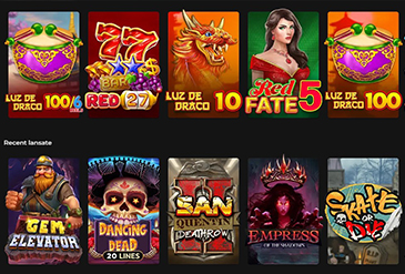 Selecția de jocuri Princess Casino