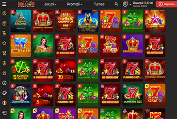 Oferta de sloturi Million Casino