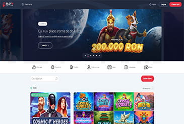 Pagină de pornire SlotV Casino