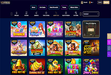 Selecția de jocuri de la site-ul WinBoss Casino