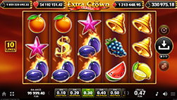 Slotul Extra Crown la Excelbet Casino