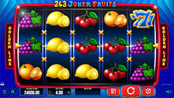 Slot 243 Joker Fruits
