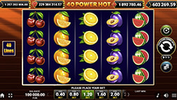 Slot 40 Power Hot la Spin