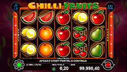 Slotul Chilli Fruits la Don.ro Casino