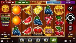 Slotul Shining Crown Cash Heat la Bilion Casino online
