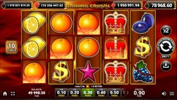 Slot Shining Crown la Powerbet