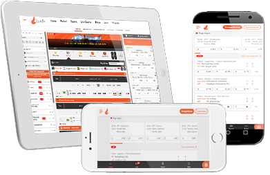 Piețele pentru Tenis de la Unibet pe dispozitive mobile variate