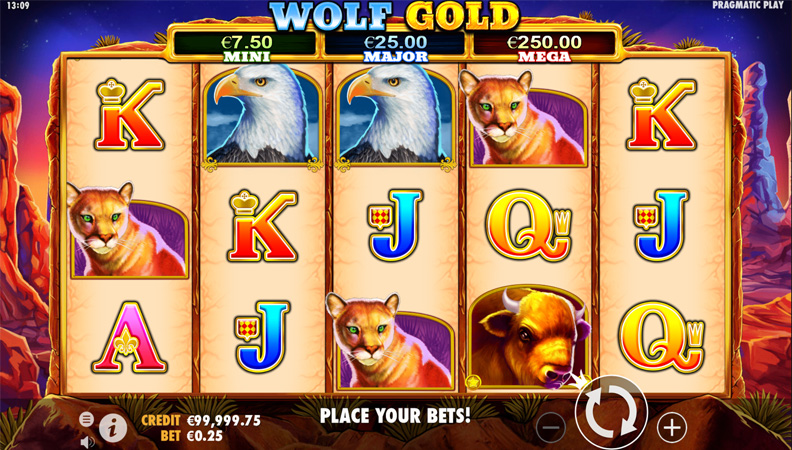 Wolf Gold joc demo